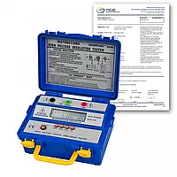 Isolationsmesser PCE-IT414-ICA inkl. ISO-Kalibrierzertifikat 