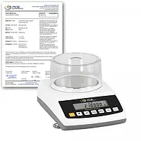 Kompaktwaage PCE-BT 200-ICA inkl. ISO-Kalibrierzertifikat 
