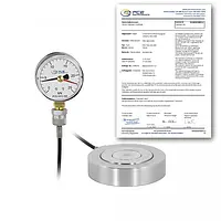 Kraftmessgerät PCE-HFG 25K-E100-ICA inkl. ISO-Kalibrierzertifikat 