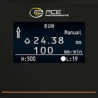 Kraftmessstand Display