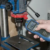 Laser-Drehzahlmesser Anwendungsbild