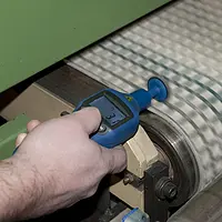 Laser-Drehzahlmesser Anwendungsbild