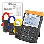 Leistungsanalysator PCE-830-2-ICA inkl. ISO-Kalibrierzertifikat