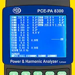 Leistungsanalysator PCE-PA 8300 Display