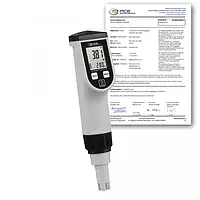 Leitfähigkeitsmessgerät PCE-PH 30-ICA inkl. ISO-Kalibrierzertifikat 