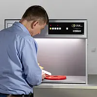 Leuchtkabine Anwendungsbild