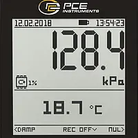 Luft-Messtechnik Manometer Display