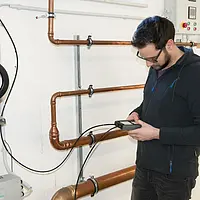 Luft-Messtechnik Manometer Anwendungsbild