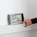 Luftfeuchtigkeitsmesser mit Außensensor Touchscreen