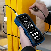 Materialdickenmessgerät Anwendungsbild