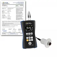 Materialprüfgerät PCE-TG 300-HT5-ICA inkl. ISO-Kalibrierzertifikat 