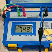 Mikro-, Milli-, Megohmmeter Anwendungsbild