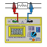 Milli-Ohmmeter einfache 2- Leiter Messung
