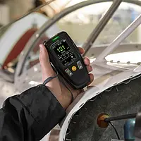 NDT Prüfgerät Anwendungsbild