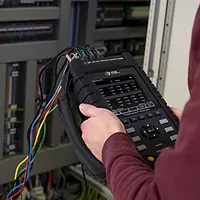 Netzanalysator / Netzanalysegerät Anwendungsbild