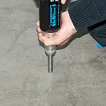 Rückprallhammer Anwendung