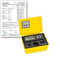 Ohmmeter PCE-MO 2001-ICA inkl. ISO-Kalibrierzertifikat 