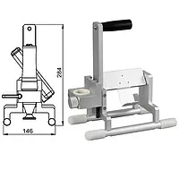 Skizze vom Teststand