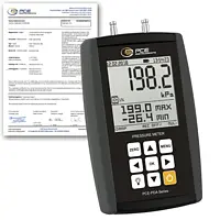 Reinraum Messgerät PCE-PDA 100L-ICA inkl. ISO-Kalibrierzertifikat 