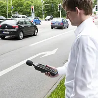 Schallpegelmessgerät / Schallpegelmesser Anwendungsbild