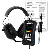 Schwingungsmesstechnik Schwingungsmesser PCE-VT 3850S-ICA inkl. ISO-Kalibrierzertifikat 