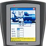 Schwingungsmessgerät PCE-TU 3 Display 2