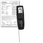 Stabthermometer PCE-IR 90-ICA inkl. ISO-Kalibrierzertifikat