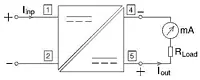 Strommessumformer Anschlussplan