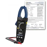 Stromzange PCE-DC 25-ICA inkl. ISO-Kalibrierzertifikat 