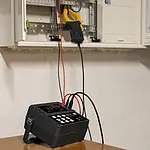 Stromzange Anwendungsbild