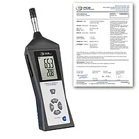 Taupunktmessgerät PCE-HVAC 3-ICA inkl. ISO-Kalibrierzertifikat 