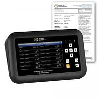 Temperaturmesser PCE-T 1220-ICA inkl. ISO-Kalibrierzertifikat 