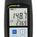Hőmérsékletmérő PCE-T 318 kijelző
