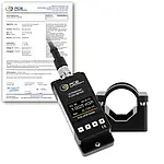 Ultraschall Durchflussmessgerät zum Festeinbau PCE-UFM 25-ICA inkl. ISO-Kalibrierzertifikat