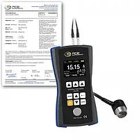 Ultraschallmessgerät PCE-TG 300-NO2-ICA inkl. ISO-Kalibrierzertifikat 