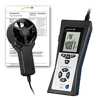 Umwelt Messtechnik Anemometer PCE-VA 11-ICA inkl. ISO-Kalibrierzertifikat