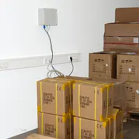 Feuchtigkeitsmesser im Lagerhaus