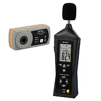 Umweltmessgerät mit Schall-Kalibrator Set PCE-323-SC43 