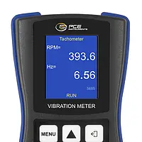 Vibrationsmessgerät / Vibrationsmesser Display