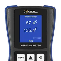 Vibrationsmessgerät / Vibrationsmesser Display
