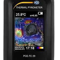 Wärmebildkamera PCE-TC 29 Display