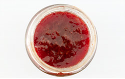 Bepaling van het suikergehalte in aardbeienjam