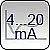 Analoog uitgang / Analoog-interface 20mA 