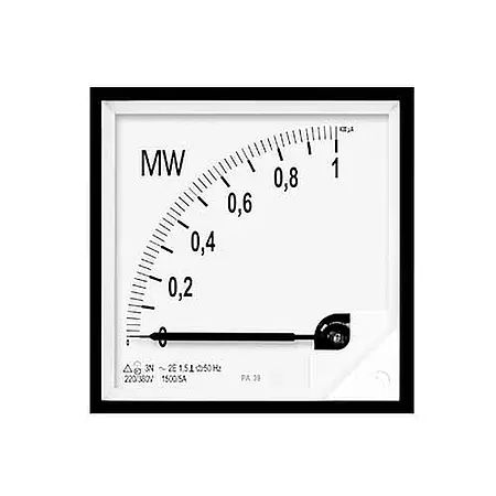 Analoog-vermogensmeter PCE-PA39