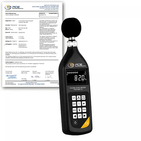 Decibelmeter PCE-NSP 10-ICA