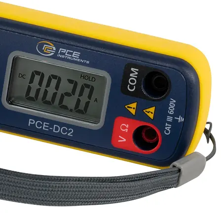 Digitale multimeter Display
