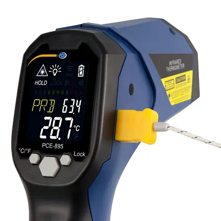 Digitale thermometer Sensoraansluiting
