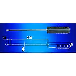 Doorstromings- en temperatuursensor 6120.52