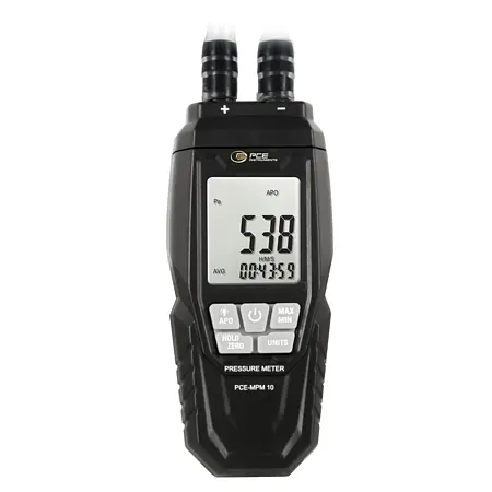 Drukmeter Vooraanzicht