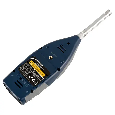 Geluidsmeter PCE-430-SC 09 achterkant